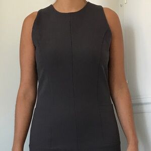 Hoss Intropia Dress Size 38 in Carbon Coal Grey